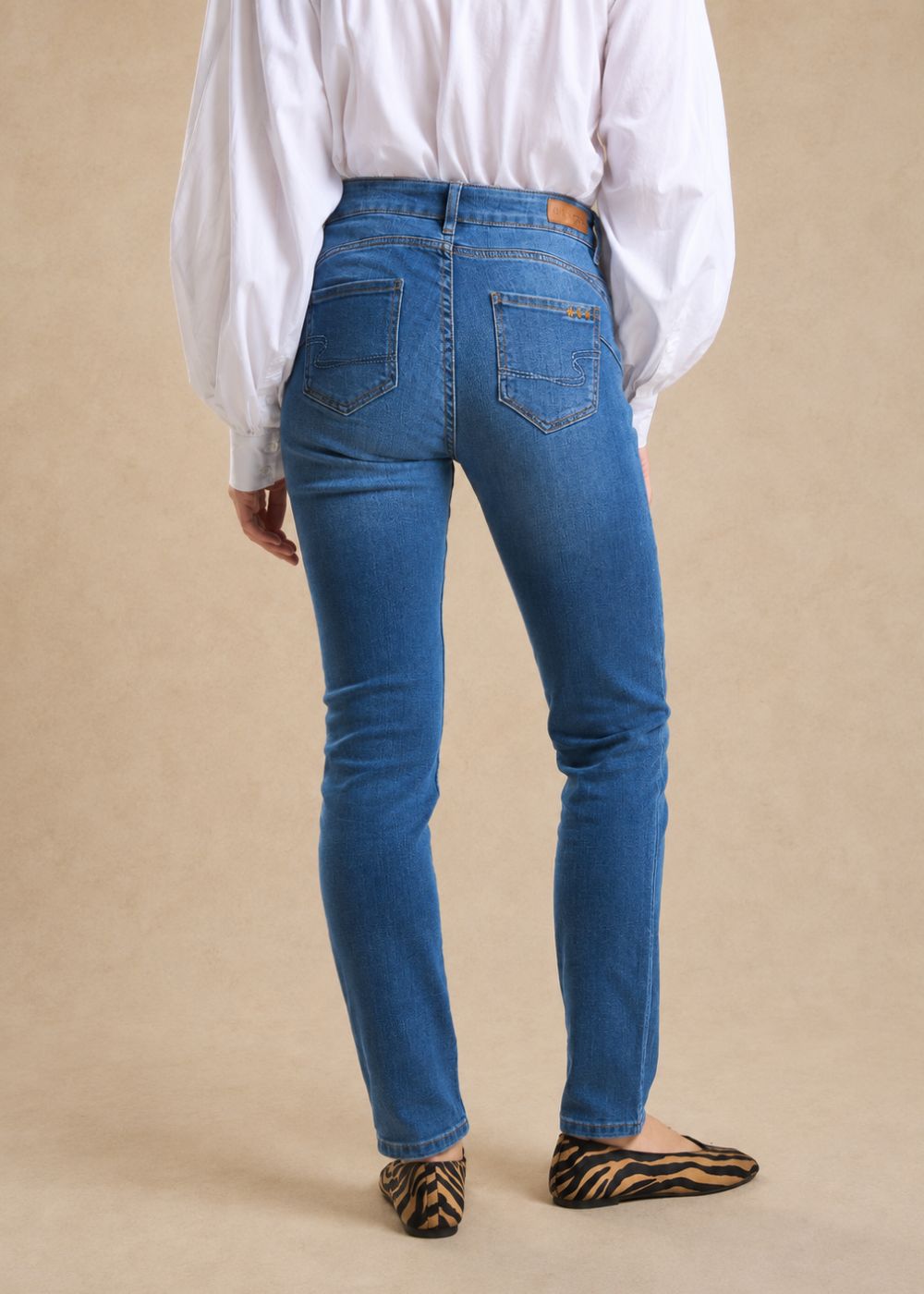 Five-pocket slim jeans - Sud Express - 3 - Sud Express