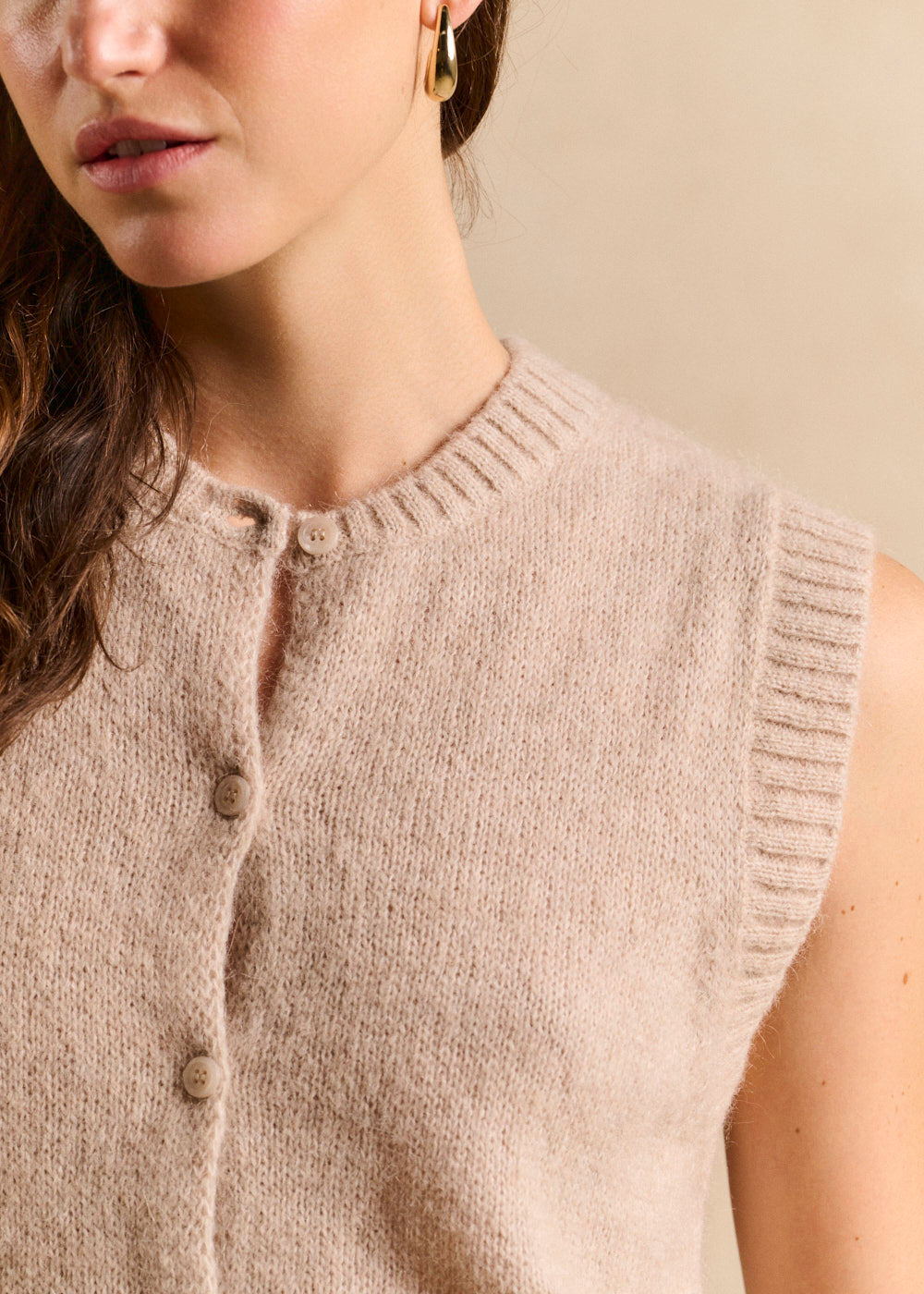 GARISTA Alpaca Sleeveless Vest - 2 - Sud Express - Sud Express
