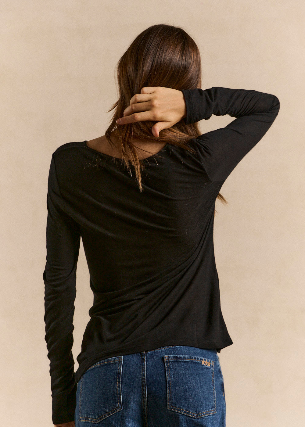 Long-sleeved crew-neck T-shirt - Sud Express - 3 - Sud Express