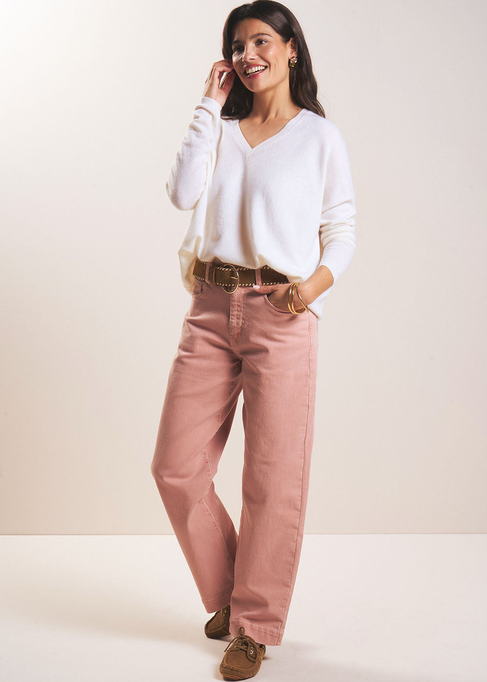 Straight-leg boyfriend jeans - Sud Express - 5 - Sud Express