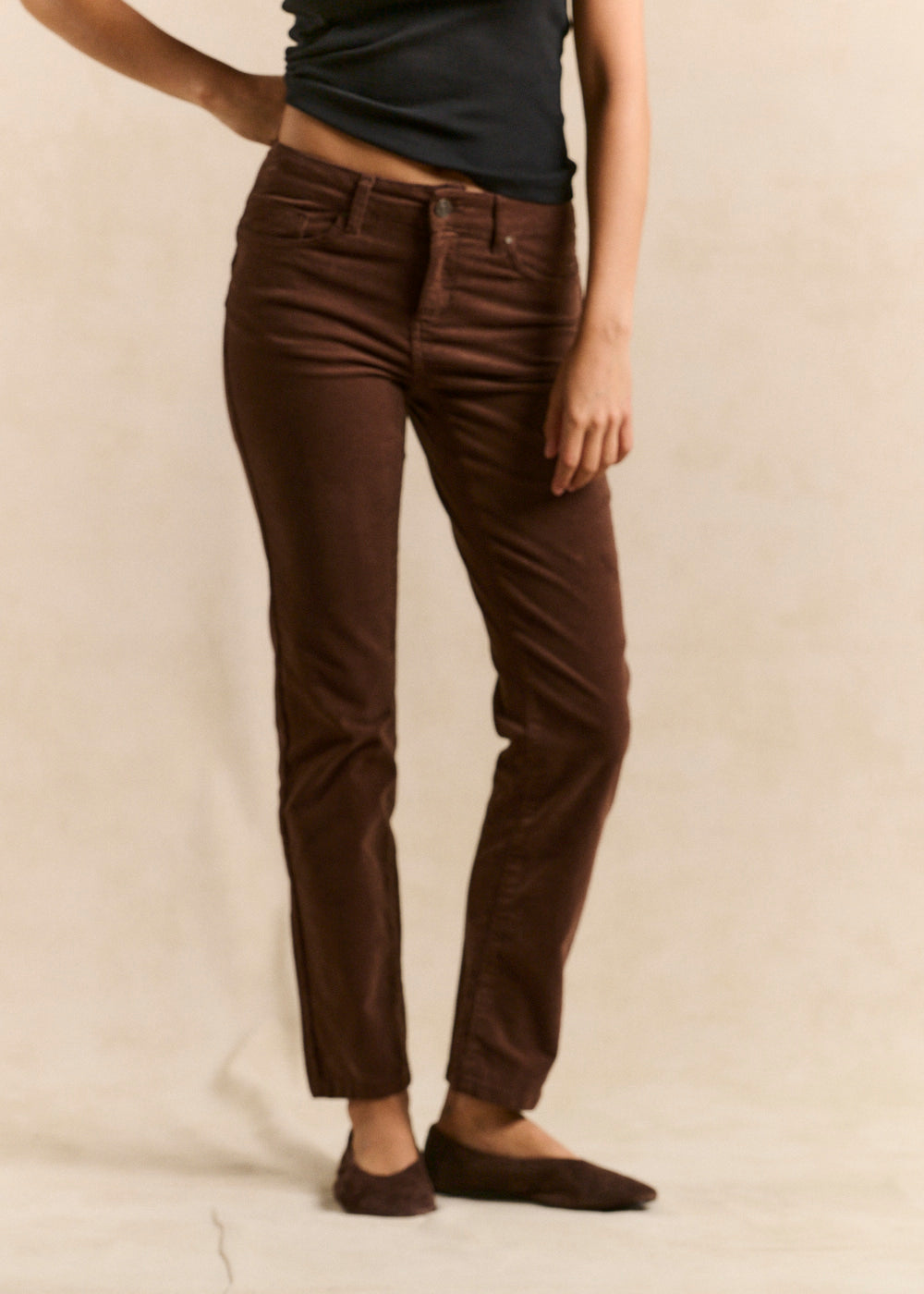 Velvet pants - Sud Express - 2 - Sud Express