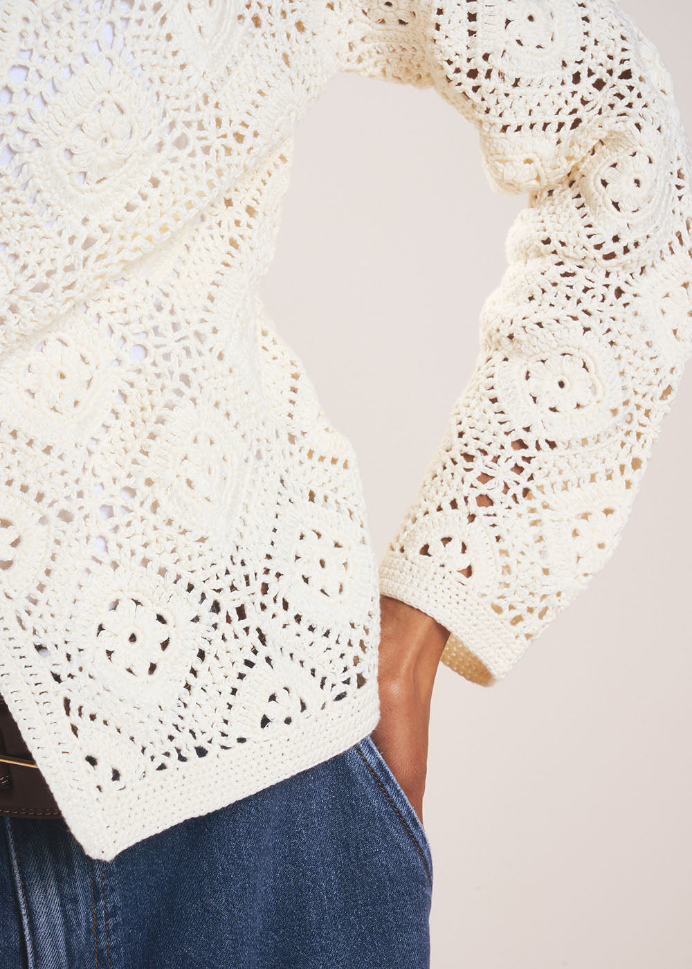 Knit open cardigan - Sud Express - 4 - Sud Express