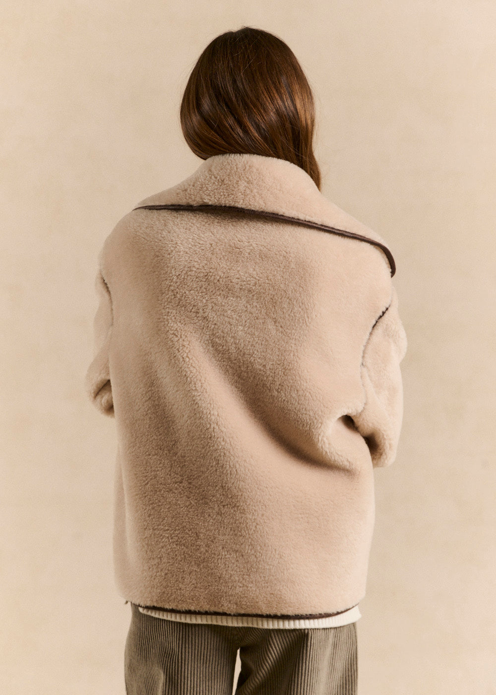 Reversible faux fur coat - Sud Express - 3 - Sud Express