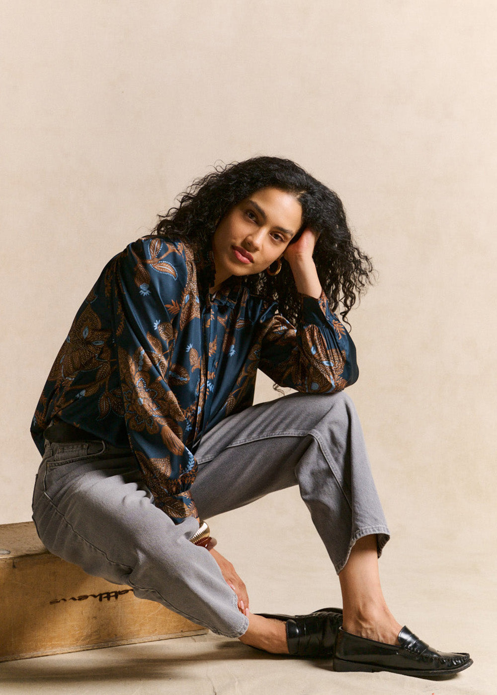 Victorian collar blouse - Sud Express - 5 - Sud Express