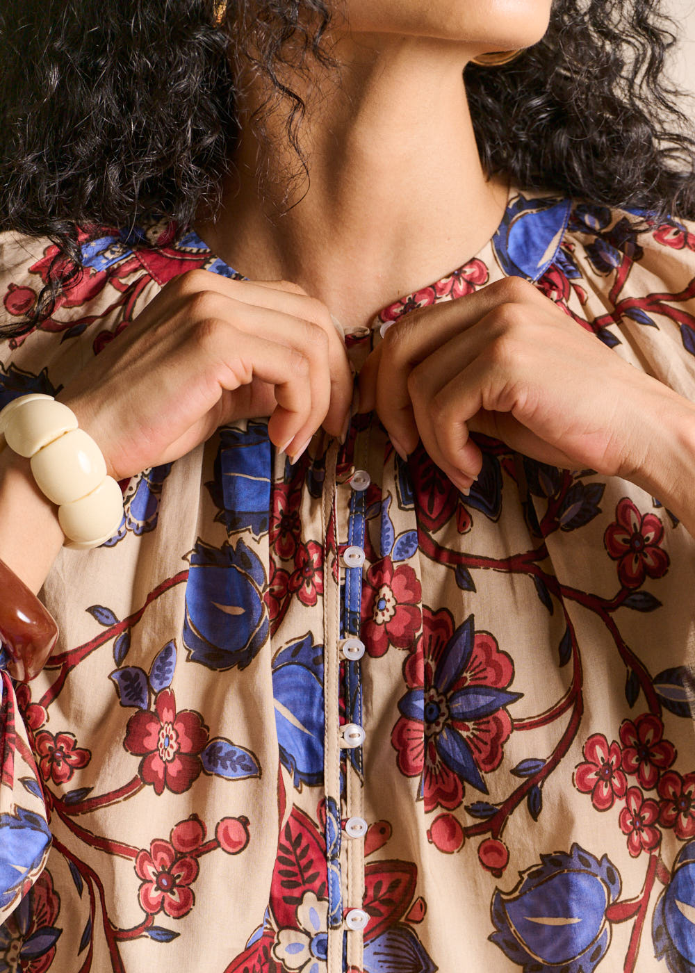 CEVA Floral print shirt relaxed fit - 2 - Sud Express - Sud Express