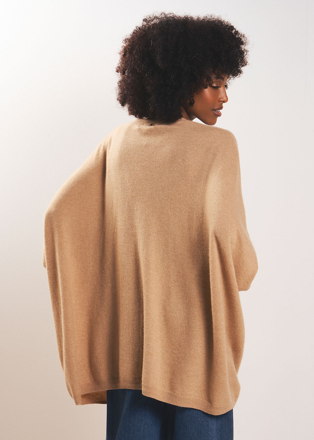 Loose-fitting cashmere cardigan - Sud Express - 3 - Sud Express