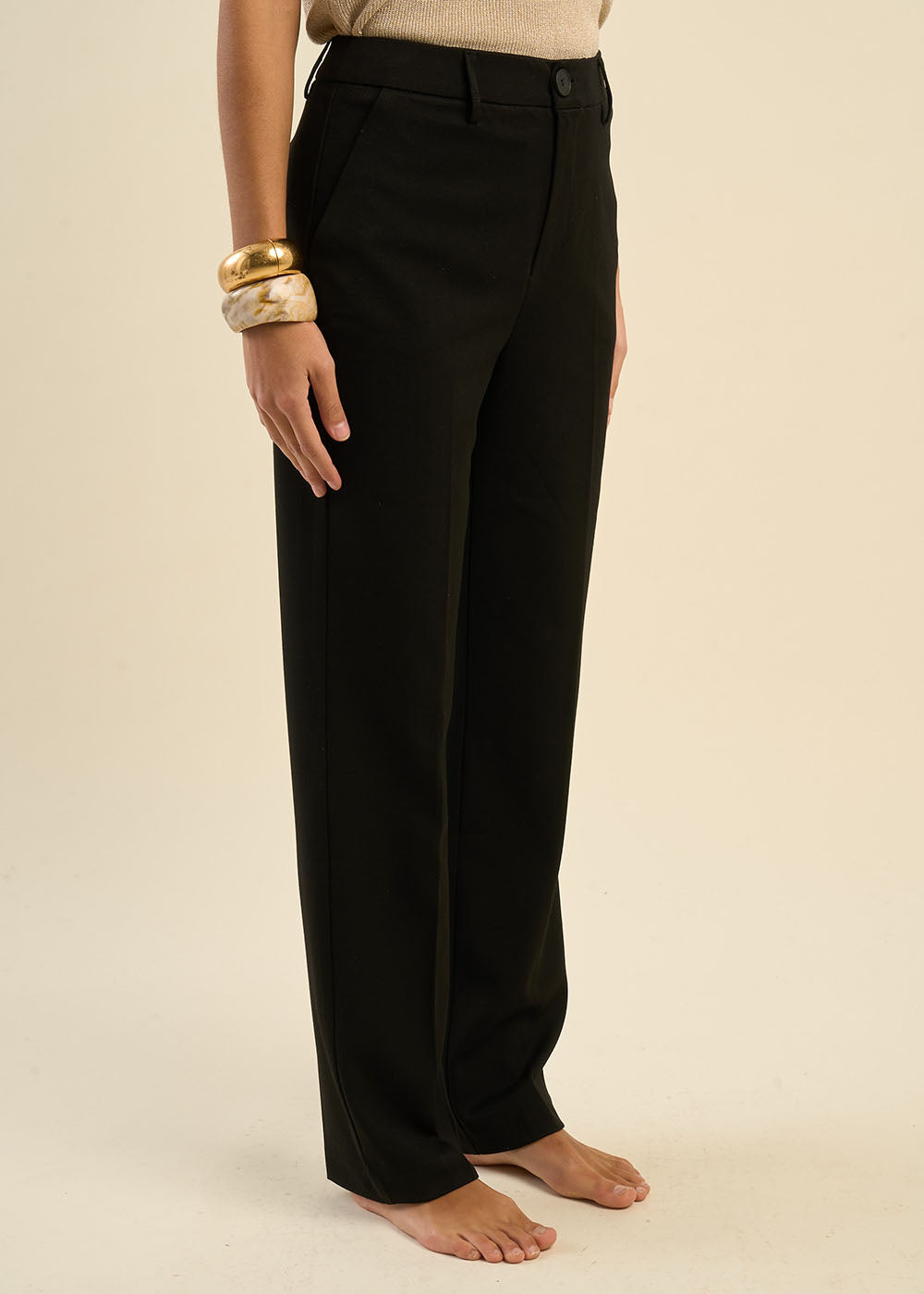 High-waisted suit pants - Sud Express - 5 - Sud Express