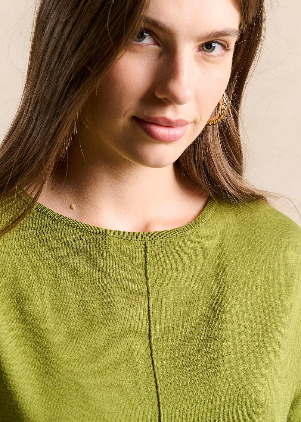 MANONA Oversized boat neck jumper - 2 - Sud Express - Sud Express