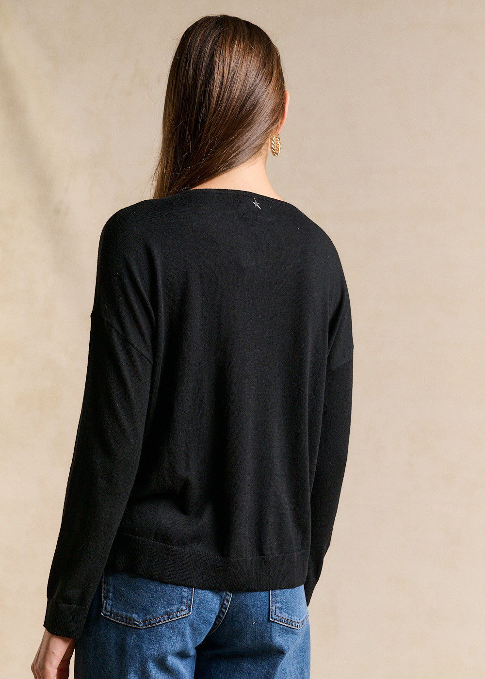 MANONA Oversized boat neck jumper - 3 - Sud Express - Sud Express