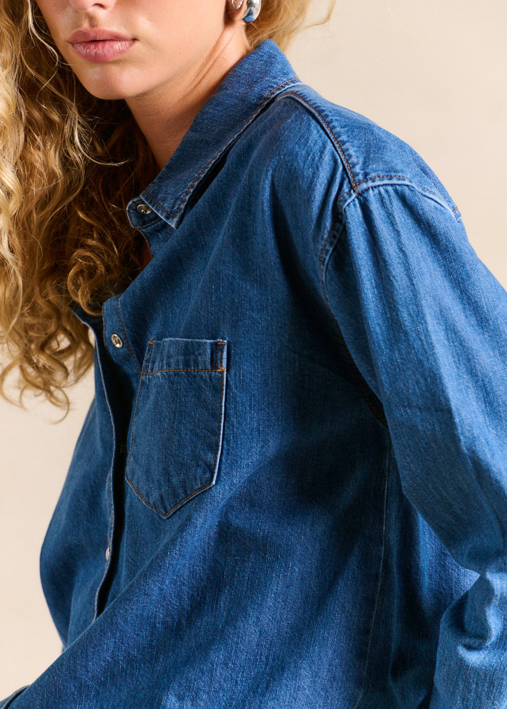 CURTIS Denim Shirt  - 2 - Sud Express - Sud Express