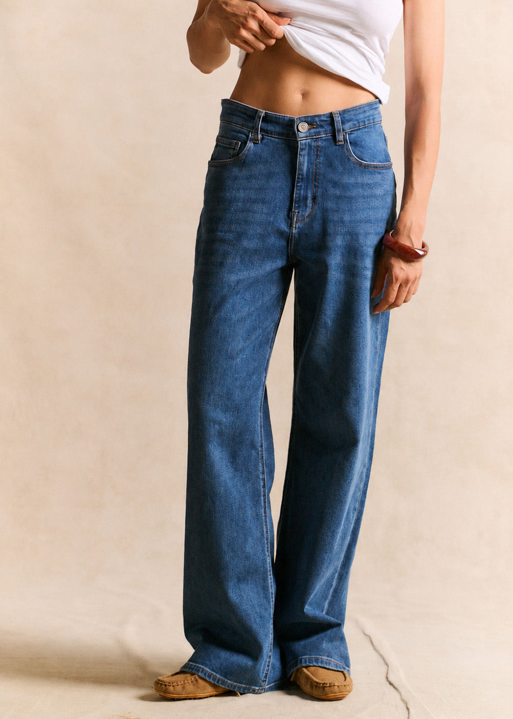 CHLOE Jean wideleg - 1 - Sud Express - Sud Express