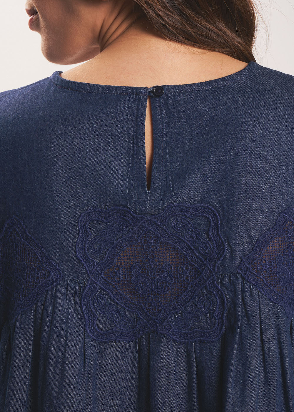 Short denim dress - Sud Express - 5 - Sud Express