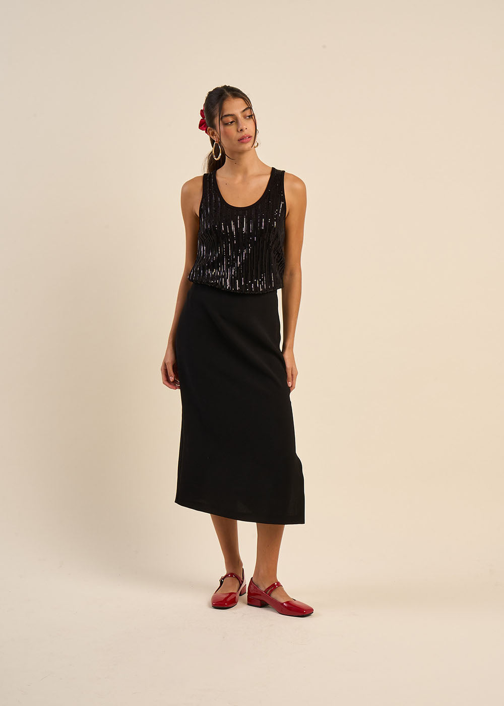 Long slit skirt - Sud Express - 1 - Sud Express