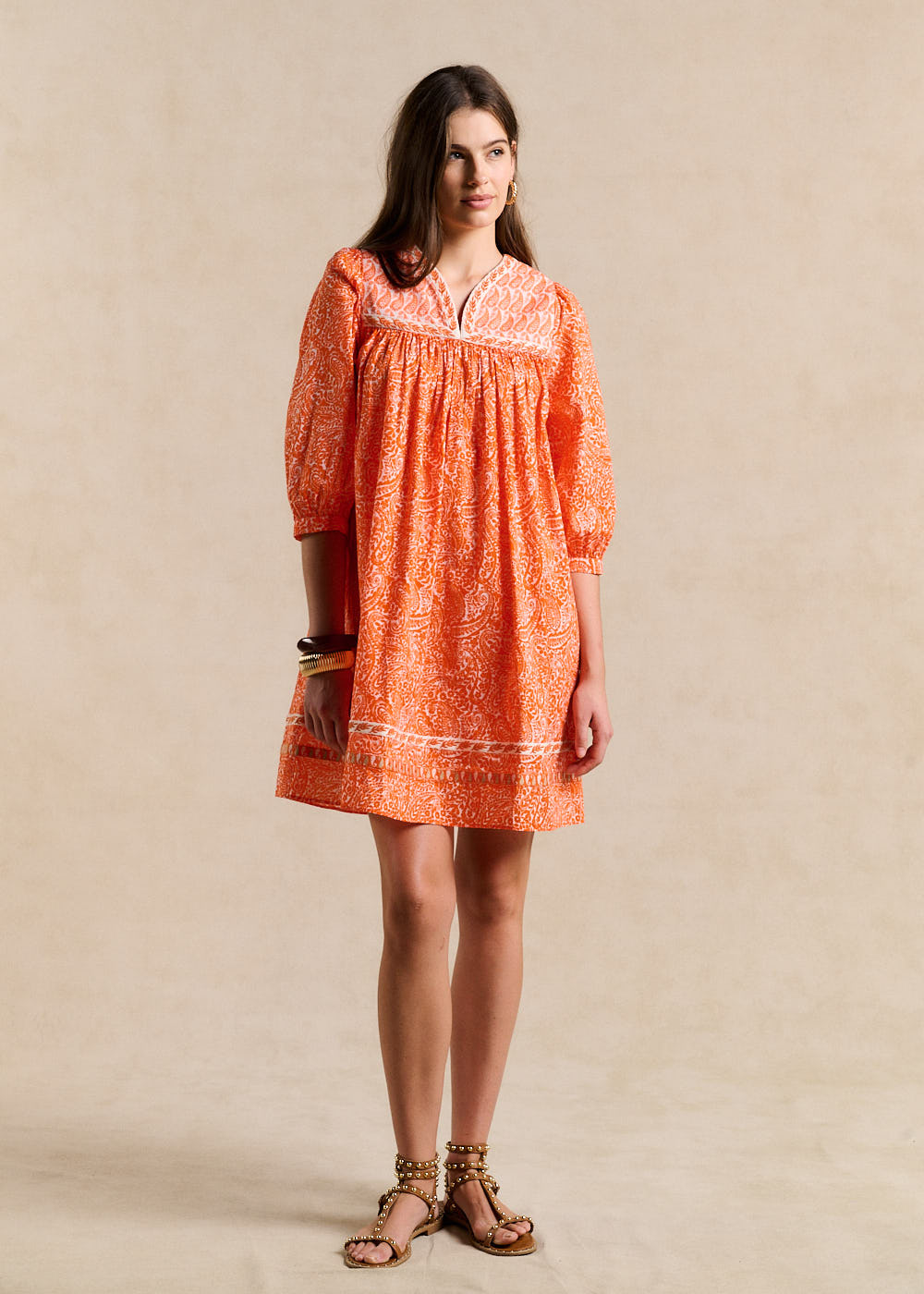 Short Printed Dress - Sud Express - 5 - Sud Express