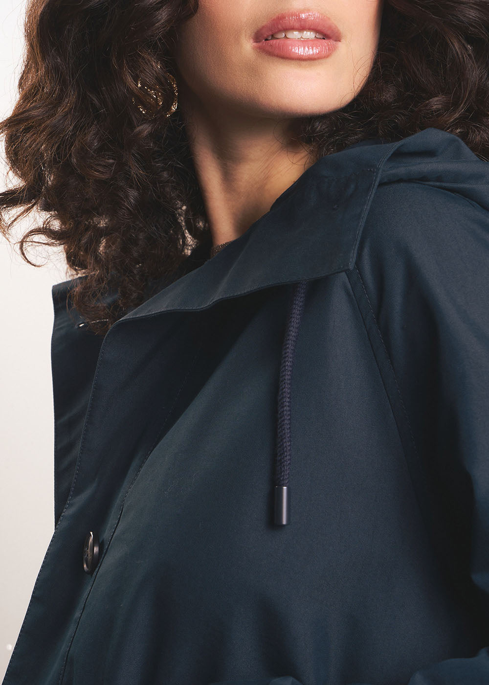 Short water-repellent jacket with hood - Sud Express - 2 - Sud Express