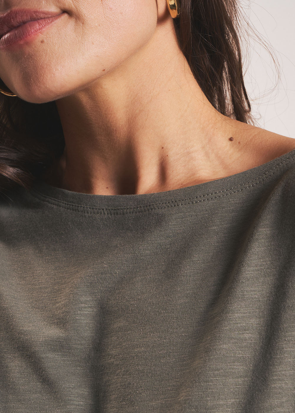 Boat-neck T-shirt - Sud Express - 5 - Sud Express