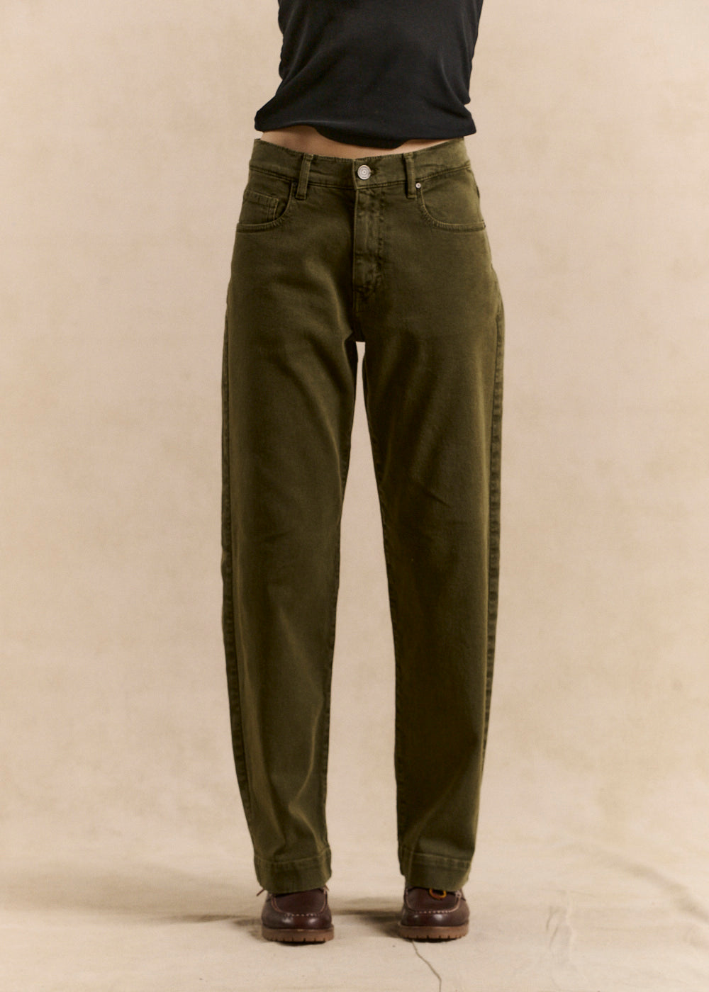Straight-leg boyfriend jeans - Sud Express - 2 - Sud Express