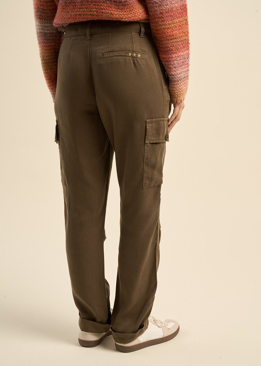 Wide-leg cargo trousers - Sud Express - 3 - Sud Express