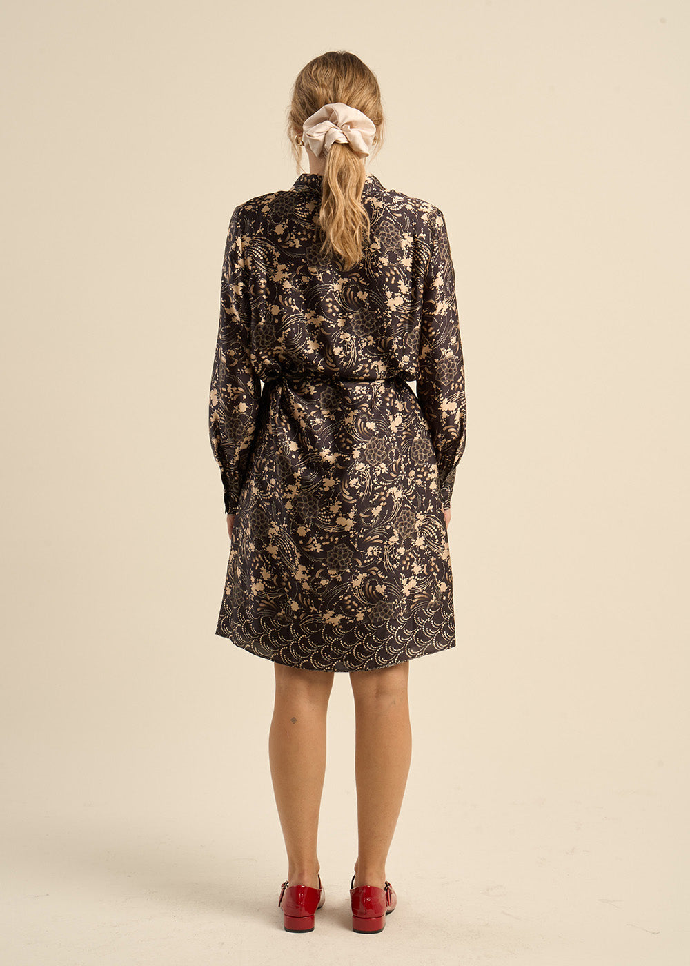 Long-sleeved printed dress - Sud Express - 3 - Sud Express