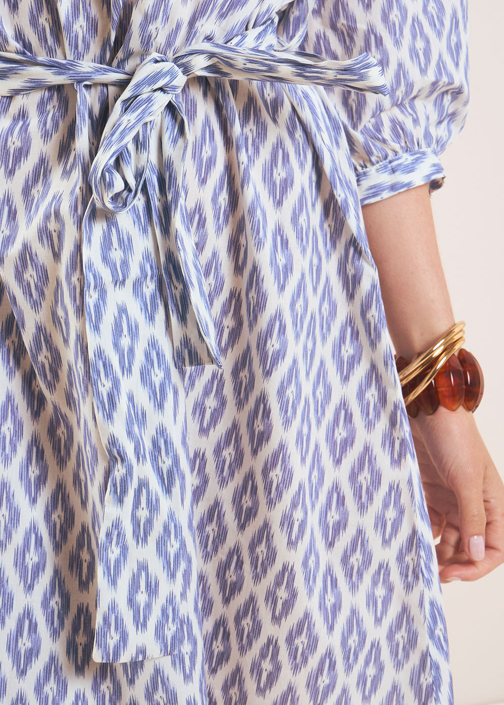 Printed short dress - Sud Express - 5 - Sud Express