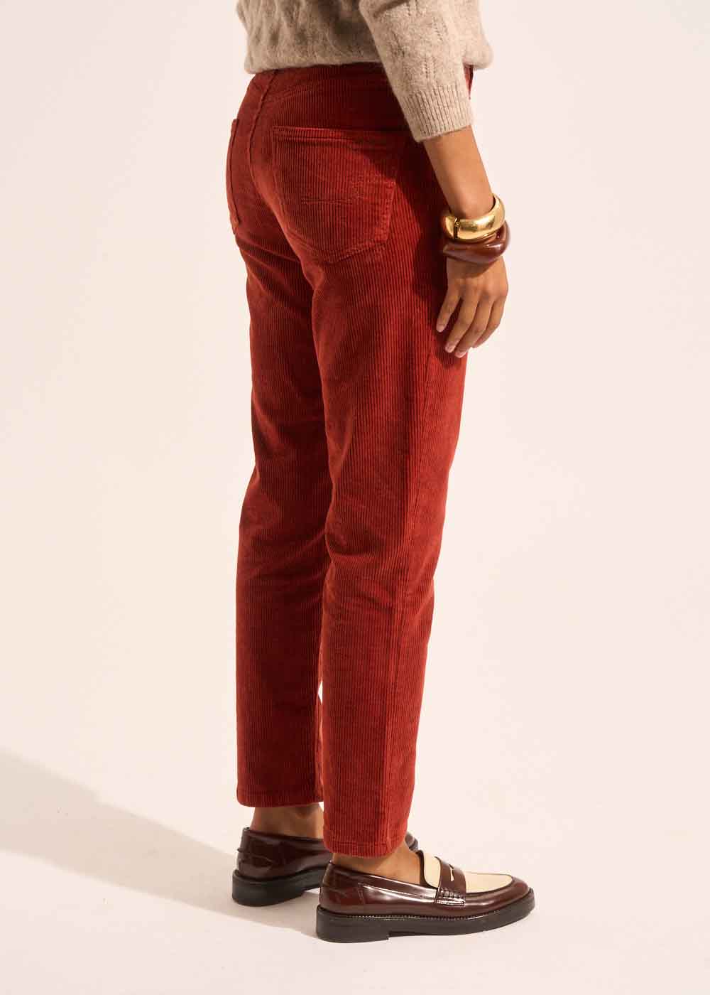 PAVLINA Velvet pants - 4 - Sud Express - Sud Express