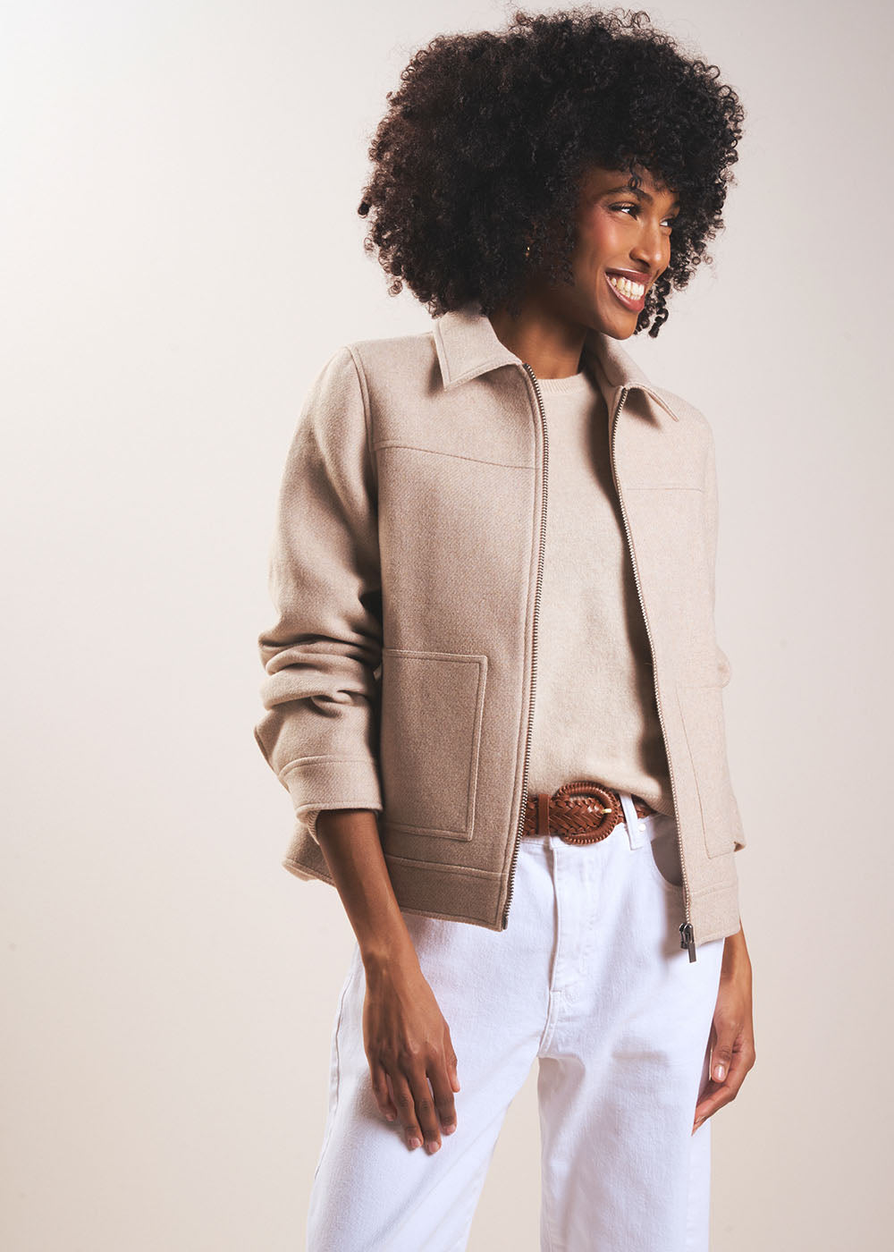 Short wool jacket - Sud Express - 5 - Sud Express