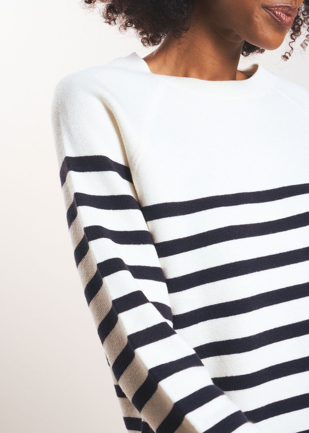 Round-neck sailor top - Sud Express - 2 - Sud Express