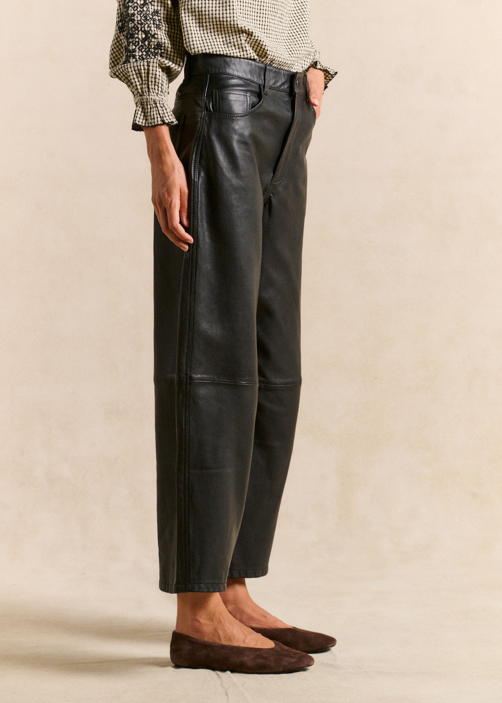 Leather trousers - Sud Express - 5 - Sud Express