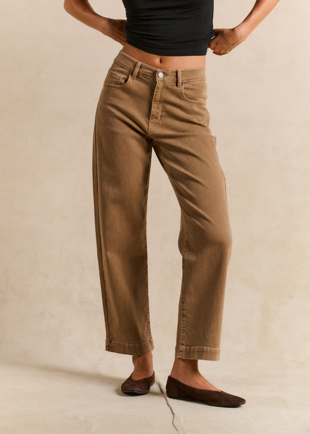 Straight-leg boyfriend jeans - Sud Express - 1 - Sud Express