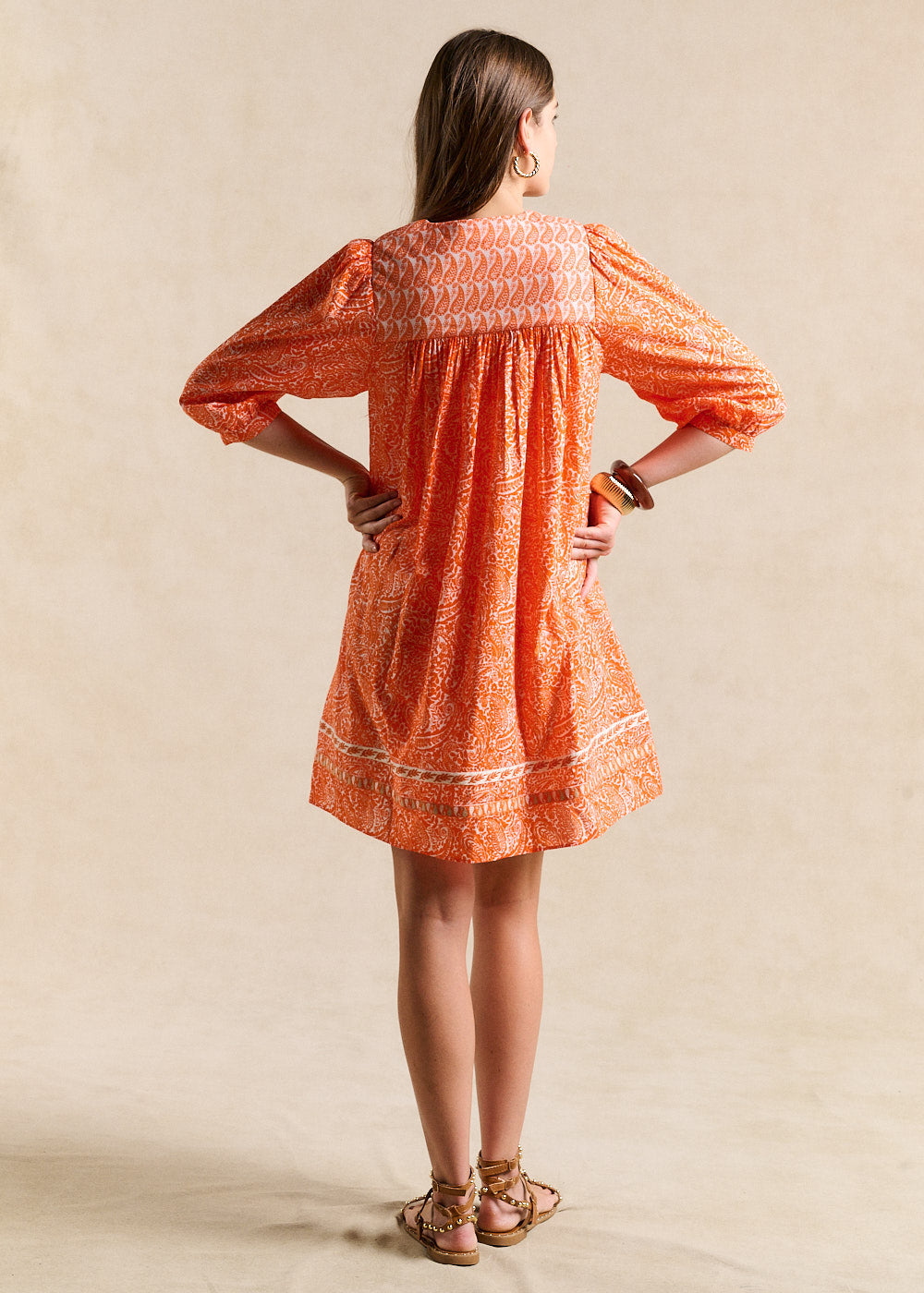 ROZELY Short Printed Dress - 3 - Sud Express - Sud Express