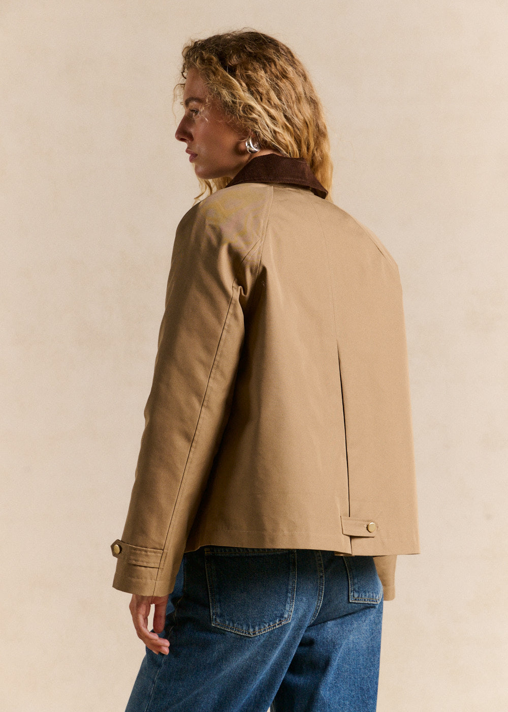 Short jacket with removable quilted lining - Sud Express - 3 - Sud Express