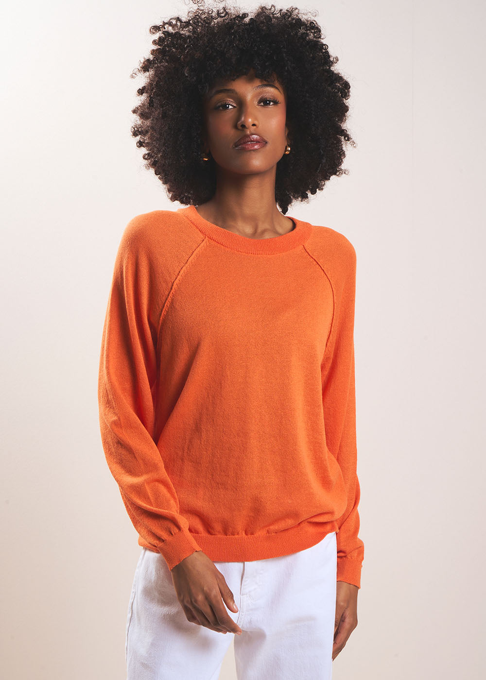 Fitted round neck jumper - Sud Express - 5 - Sud Express