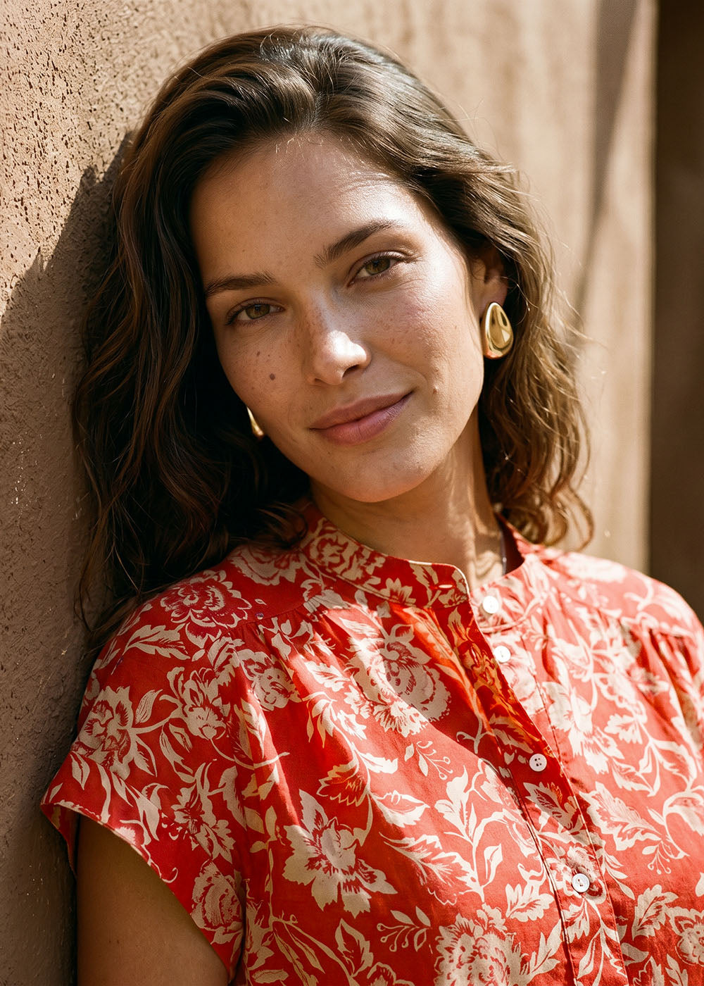 CALERMO Printed cotton shirt - 1 - Sud Express - Sud Express