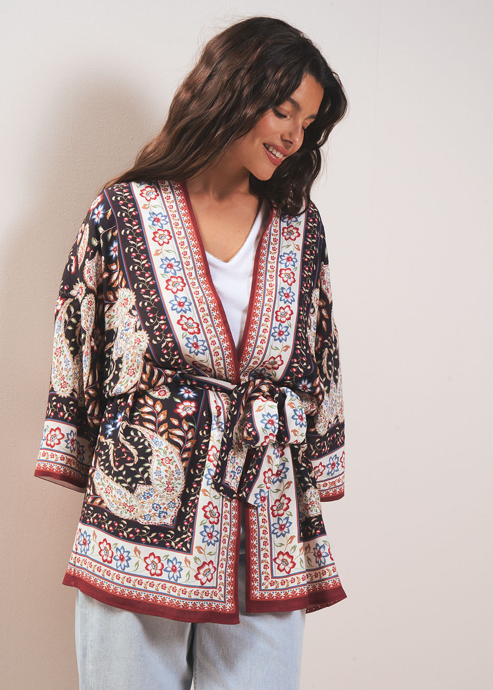 Printed kimono - Sud Express - 5 - Sud Express