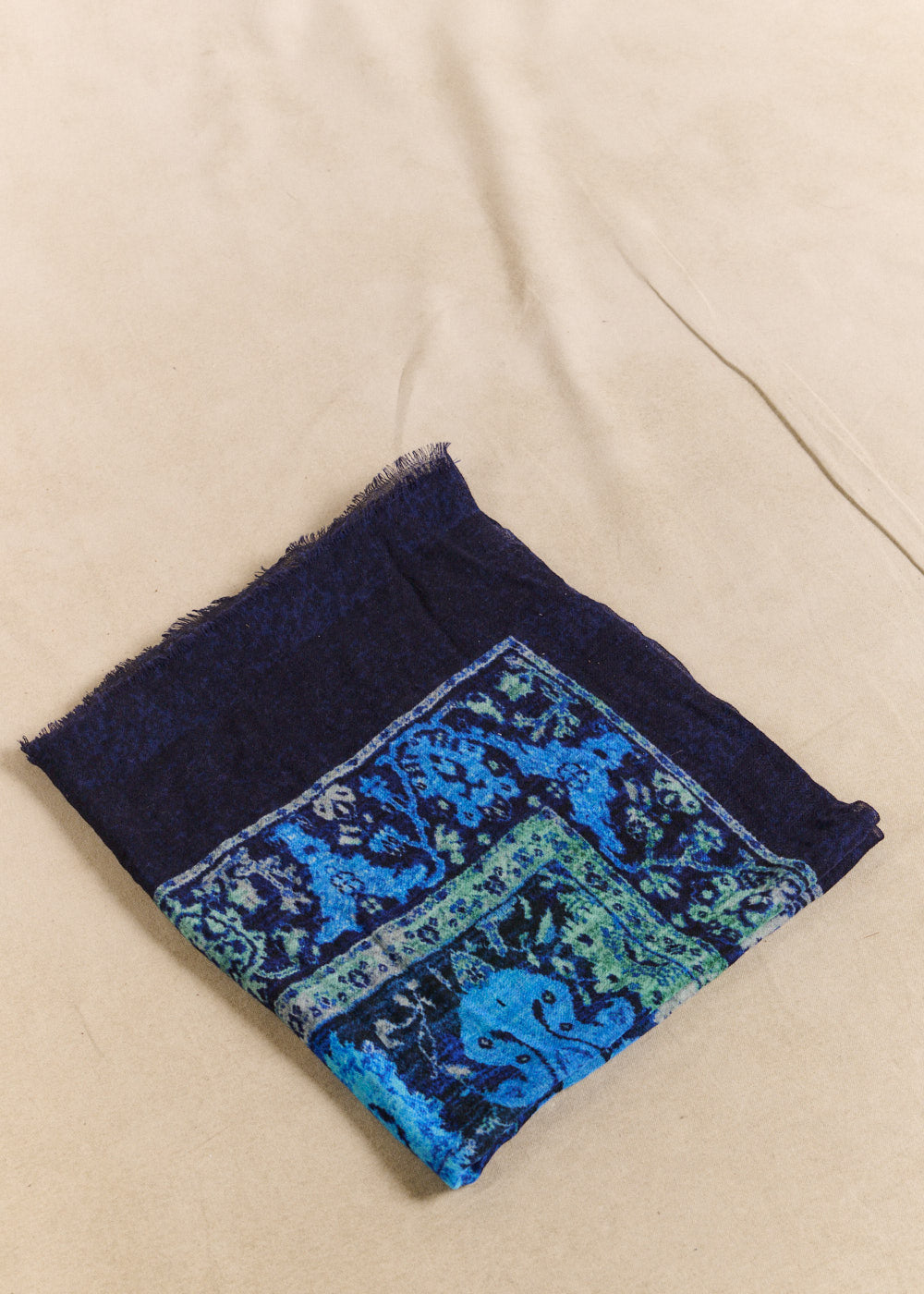 Printed wool scarf - Sud Express - 1 - Sud Express
