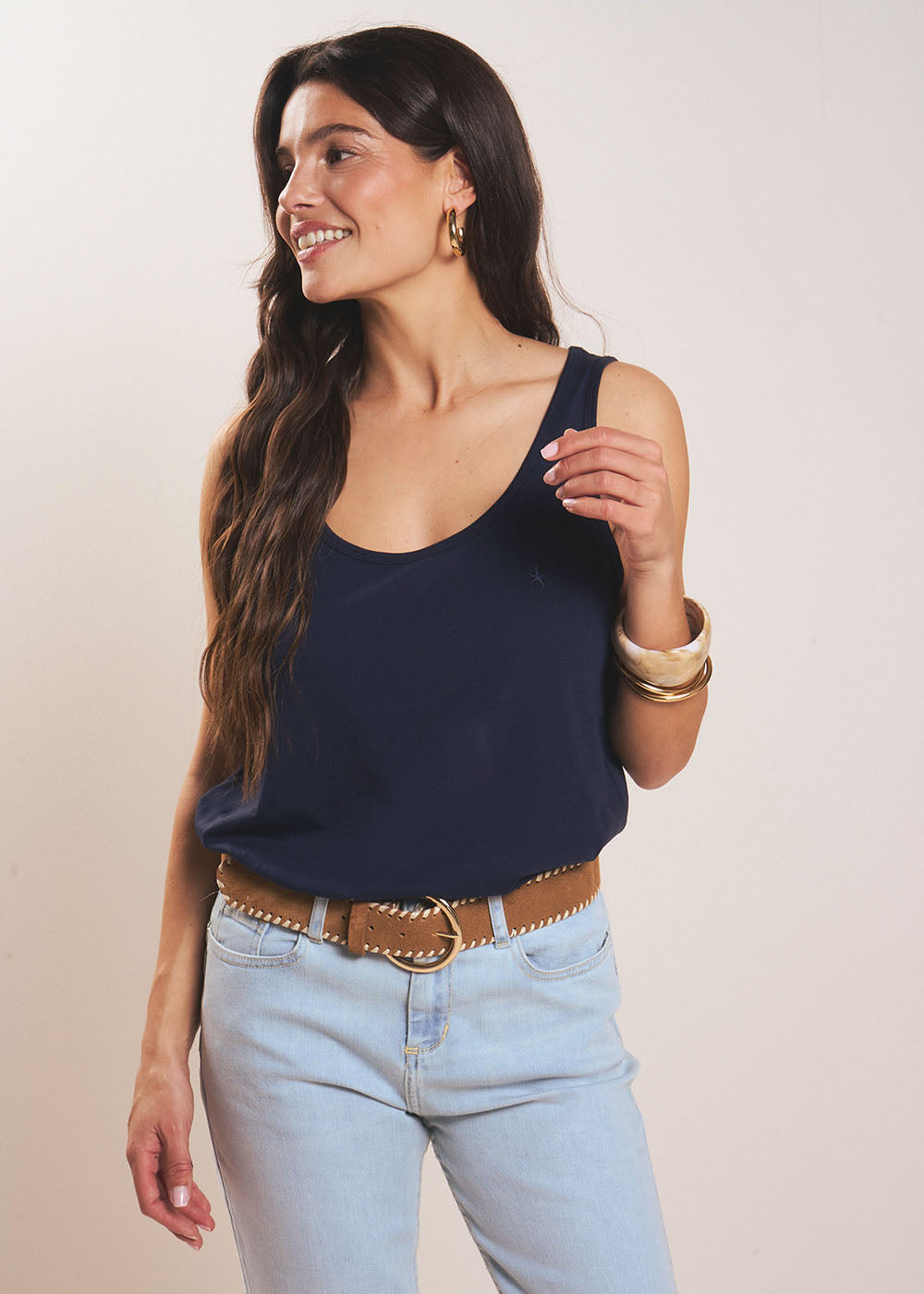 Wide-strap tank top - Sud Express - 5 - Sud Express
