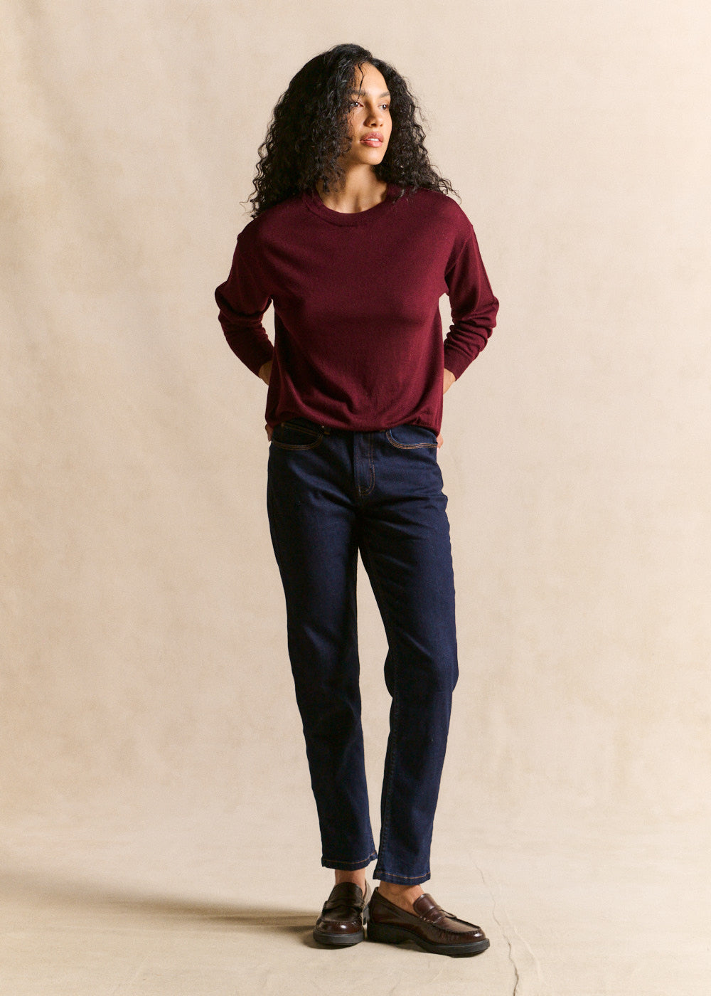 Wool round-neck sweater - Sud Express - 4 - Sud Express