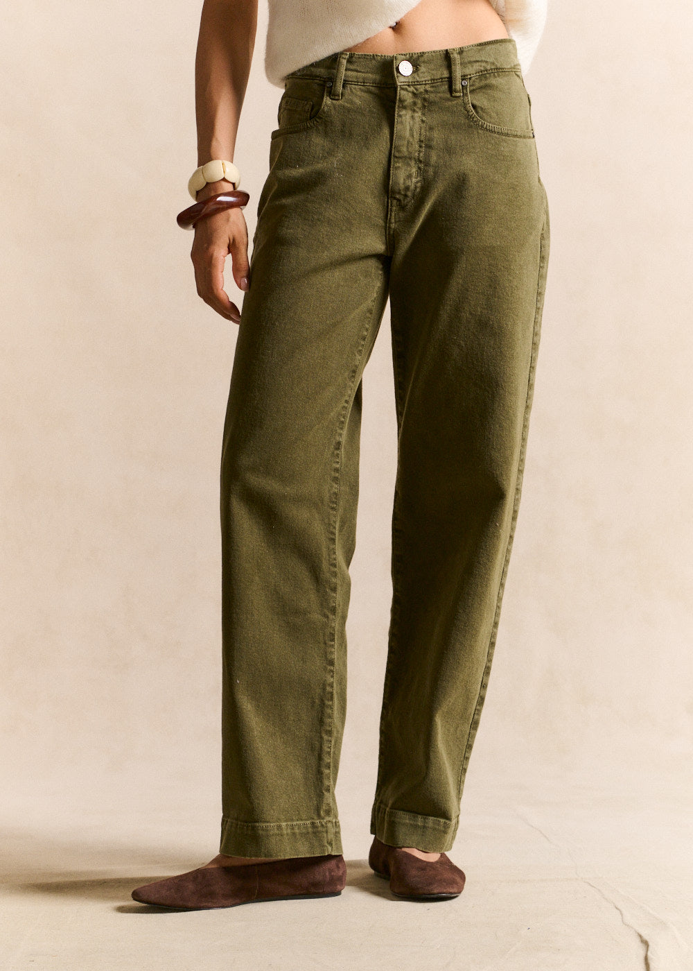 BLOOM Straight-leg boyfriend jeans - 1 - Sud Express - Sud Express